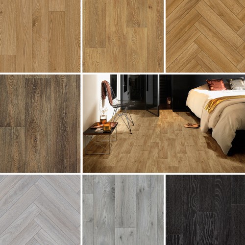 Vinyl flooring wood - flooring, effect