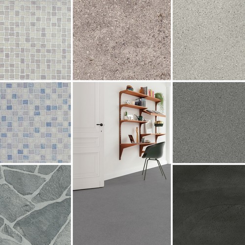Vinyl flooring mosaic stone - vinyl, &